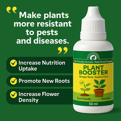 Natural Plant Care Combo - Plant Boost with Safe Plant Sprays - 3 Plant Boost with 2 Safe plant Spray Free