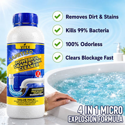 Powerful Toilet Cleaner Active Oxygen Powder