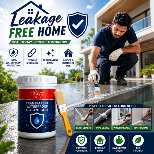 LeakGuard Waterproof Sealant Glue | Buy 1 Get 1 FREE + Free Brush