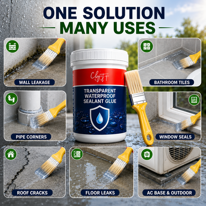 LeakGuard Waterproof Sealant Glue | Buy 1 Get 1 FREE + Free Brush
