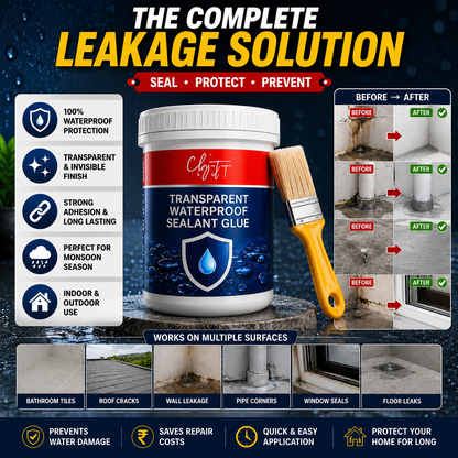 LeakGuard Waterproof Sealant Glue | Buy 1 Get 1 FREE + Free Brush