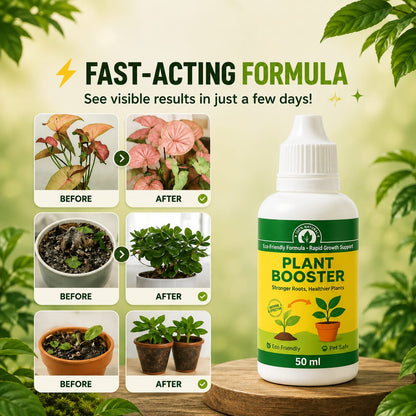 Organic Plant Boost  Faster 2x Growth & Stronger Roots