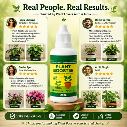 Organic Plant Boost  Faster 2x Growth & Stronger Roots