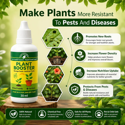Organic Plant Boost  Faster 2x Growth & Stronger Roots