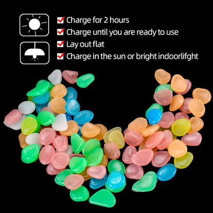 NightSpark Decorative Luminous stones- 150PCS BUY 1 GET 1 FREE