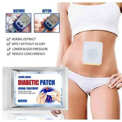 Blood Sugar Control Herbal Diabetic Patches BUY 1 GET 1 FREE