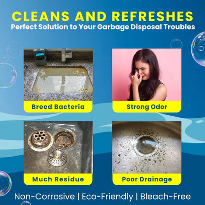 LemonBlast Yellow Bubble Tablets – Odor Eliminator + Blockage Remover BUY 1 GET 1 FREE