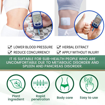 Blood Sugar Control Herbal Diabetic Patches BUY 1 GET 1 FREE