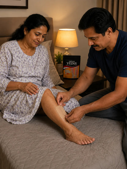 Vitex  Varicose Vein Patches | Natural Herbal Therapy for Swelling, Fatigue & Vein Health