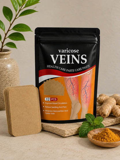 Vitex  Varicose Vein Patches | Natural Herbal Therapy for Swelling, Fatigue & Vein Health