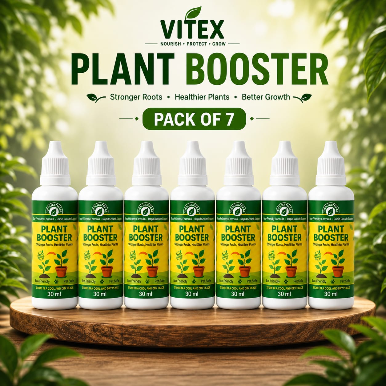 Organic Plant Boost  Faster 2x Growth & Stronger Roots